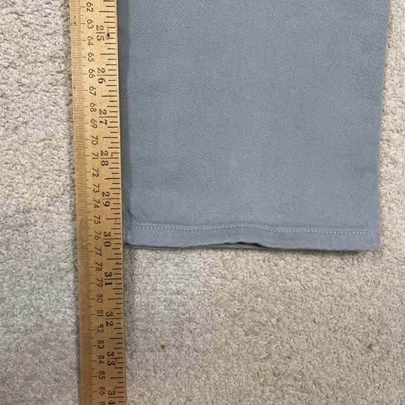 Gloria Vanderbilt Amanda High Rise Tapered Jeans Light Gray Women 16 Average - Picture 6 of 7